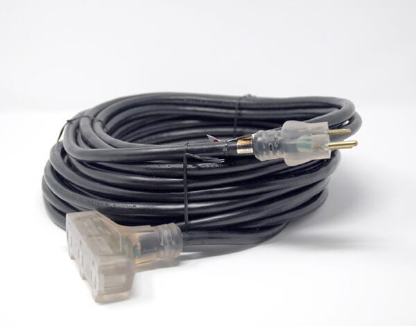 25' 12/3 SJTWA-UL Extension Power Cord Triple Tap