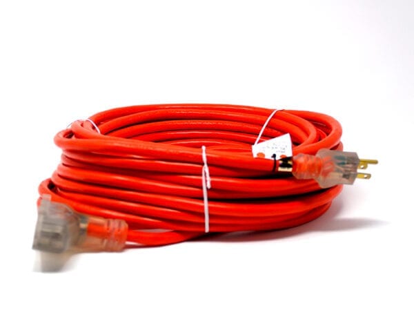25' Orange 12/3 SJTWA-UL OSHA Heavy Duty Power Extension