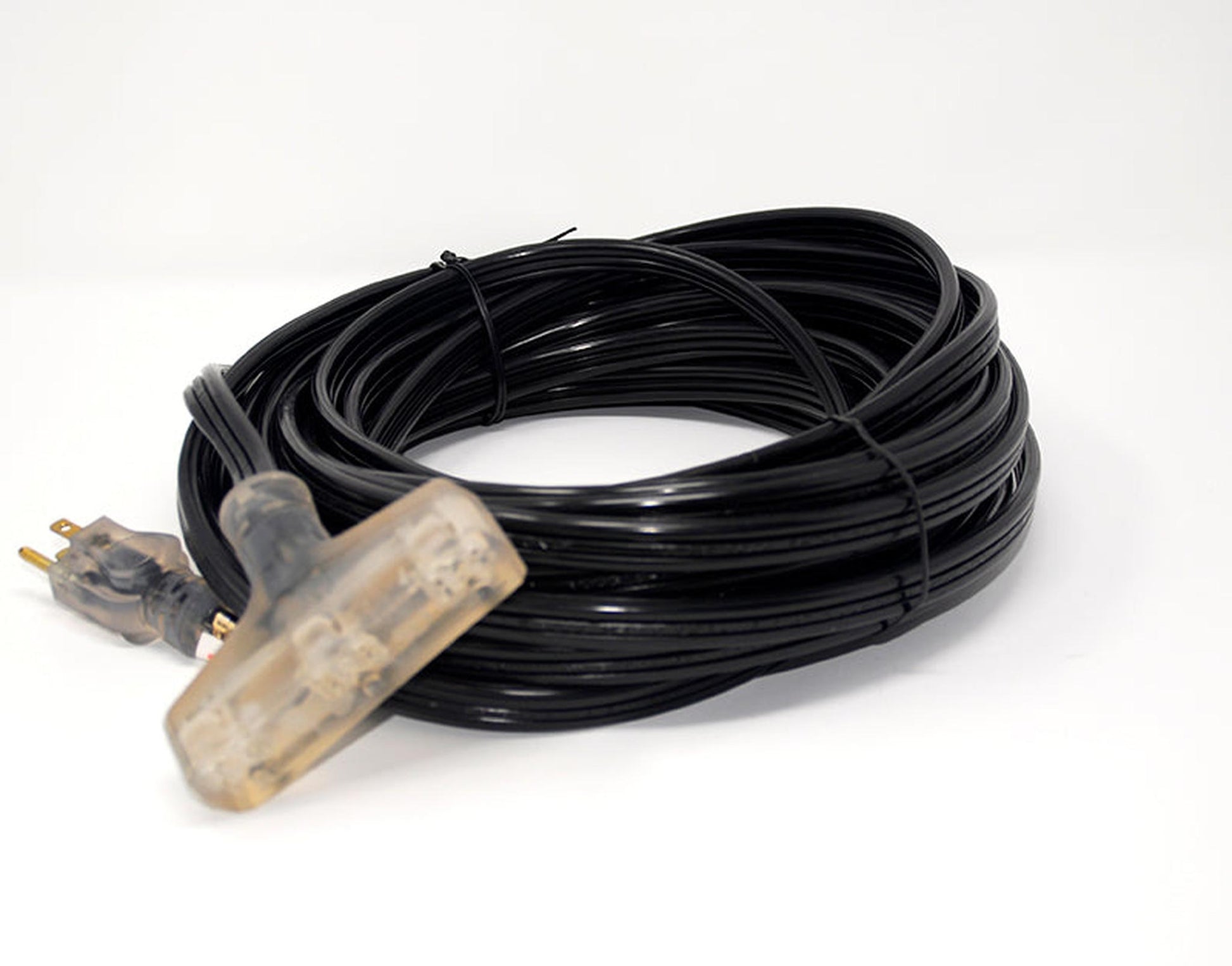 100-Foot 12/3-3 SPT WA-UL Flat Triple-Tap Extension Power Cord