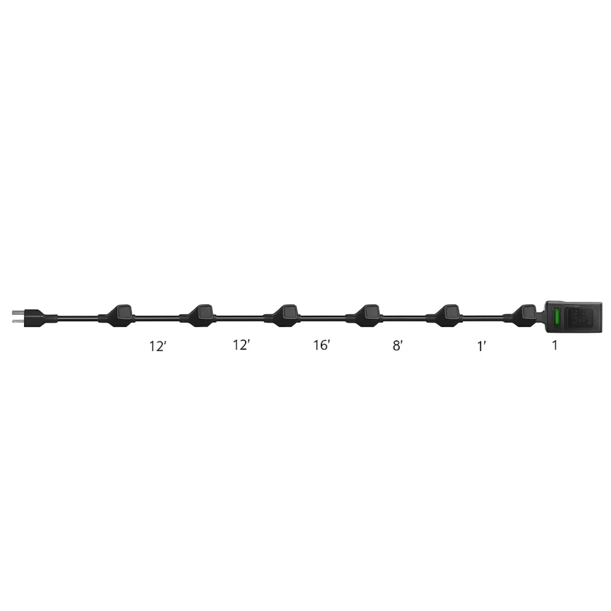50-Foot 12/3 Multi-Conductor Power Cord with LX Technology
